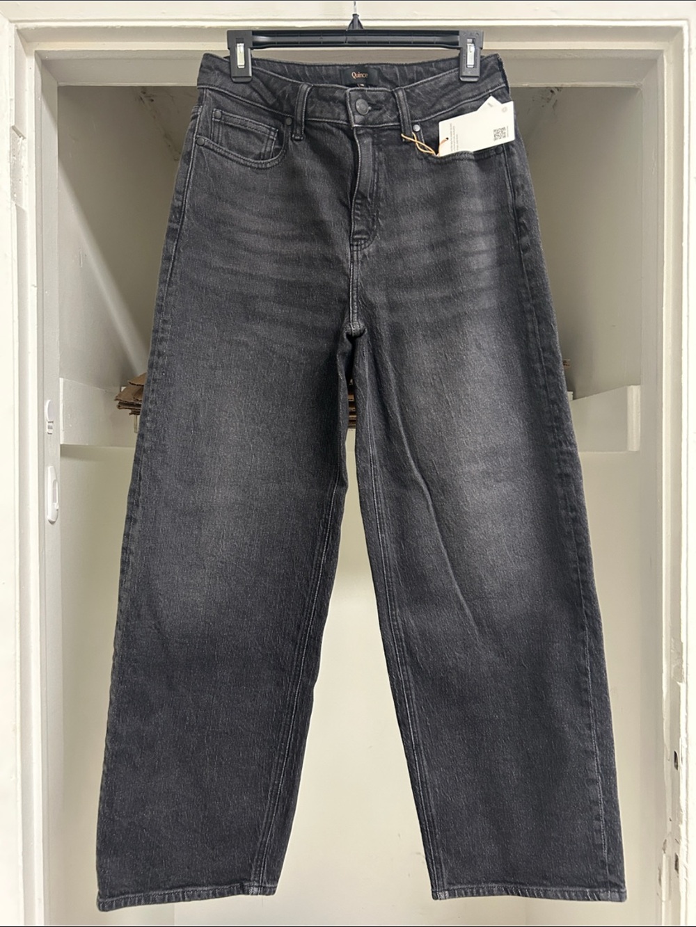 Quince Bella Stretch Barrel Jeans Women's Size 28